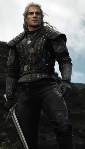 Geralt de Rivia (interpretado por Henry Cavill) en la serie de Netflix «The Witcher».