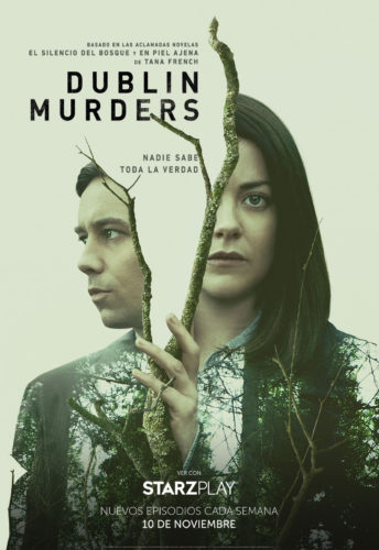 Poster promocional de la serie "de televisión Dublin Murders".