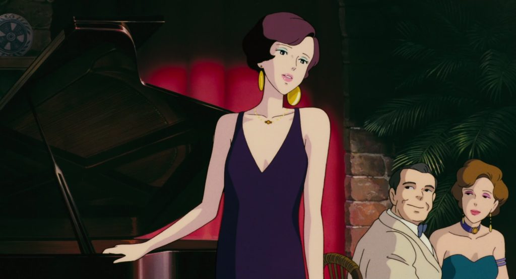 Madame Gina, personaje personaje de la película de animación «Porco Rosso» («Kurenai no buta»), del director japonés Hayao Miyazaki.